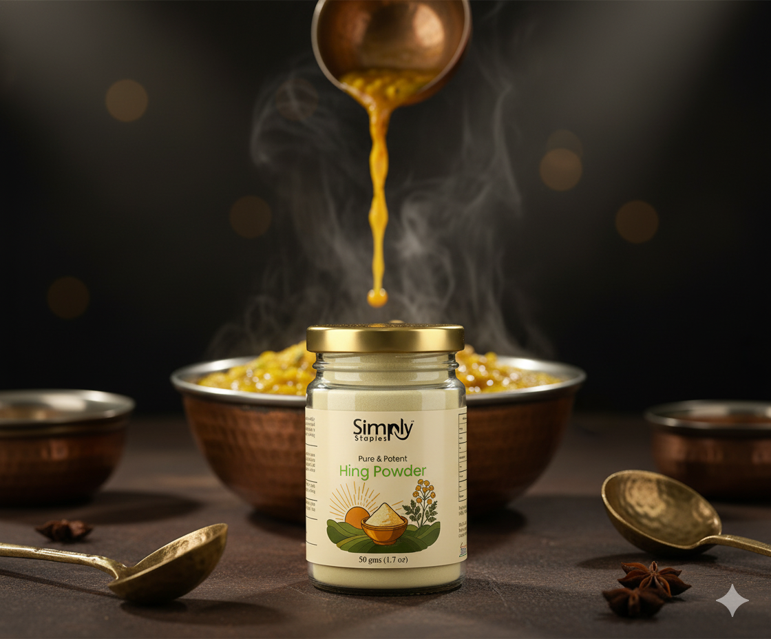 Simply Staples Pure Hing (Asafoetida) 50g - Premium Grade