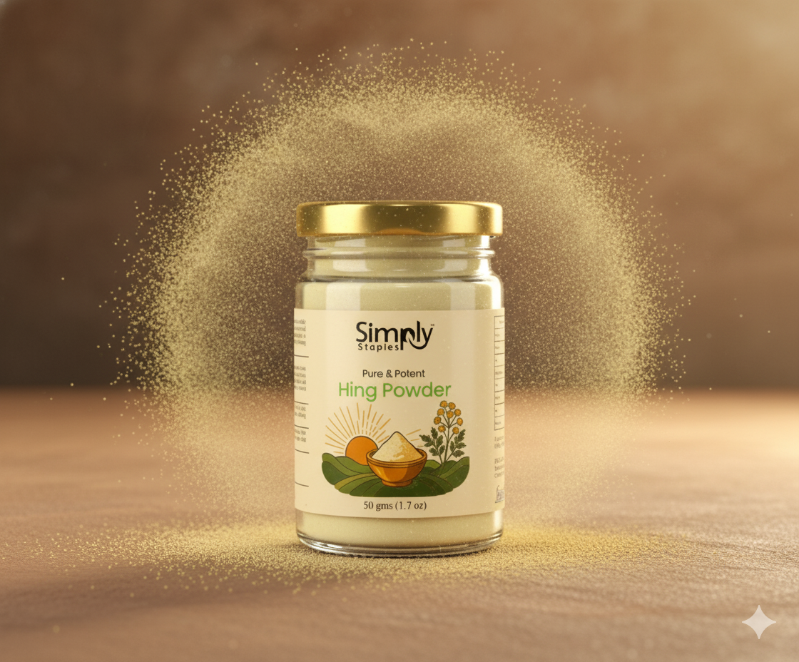 Simply Staples Pure Hing (Asafoetida) 50g - Premium Grade