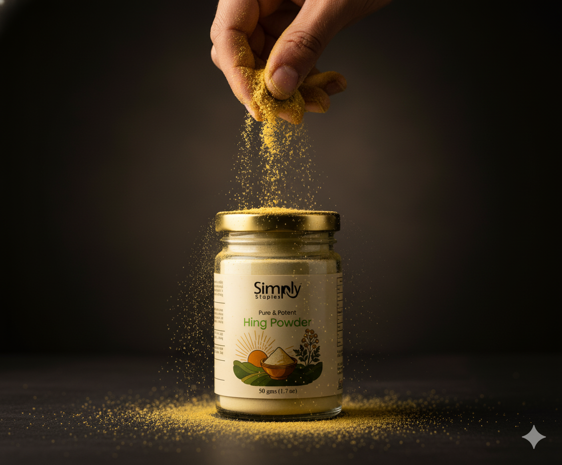 Simply Staples Pure Hing (Asafoetida) 50g - Premium Grade